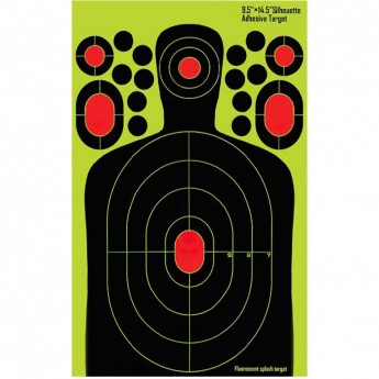 Мишень самоклеящаяся осыпающаяся STALKER, фигура, 24x37 см, 25 штук Мишень самоклеящаяся осыпающаяся STALKER, фигура, 24x37 см, 25 штук